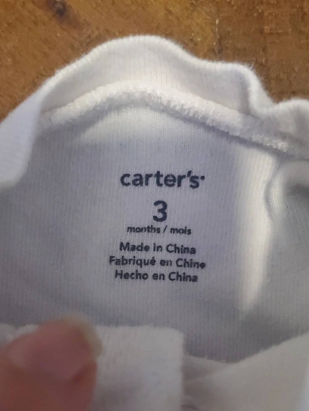 Carter's White Footed Sleep and Play with Green and Blue Frogs Pattern